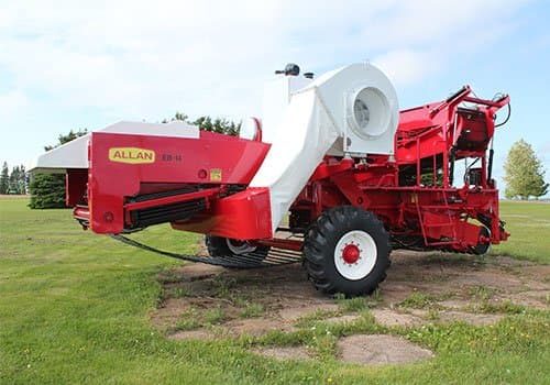 Allan 2-row-harvester