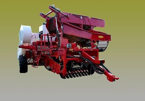 Allan 2-row-harvester