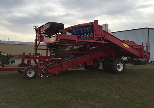 Allan 3-row-harvester